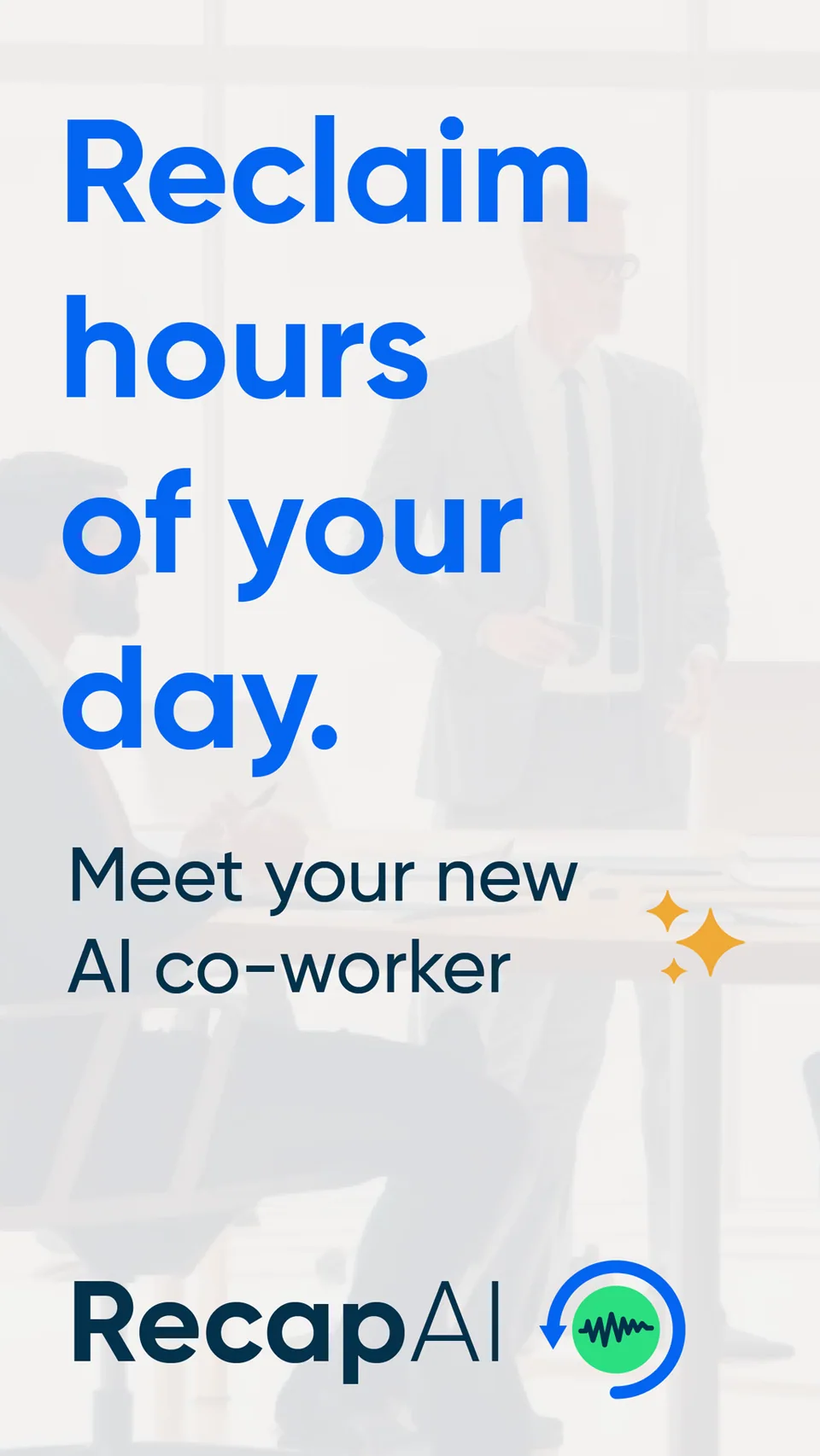 RecapAI — voice transcription and meeting summaries